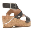 Hush Puppies Maya Wedge Sandal Ladies in Black