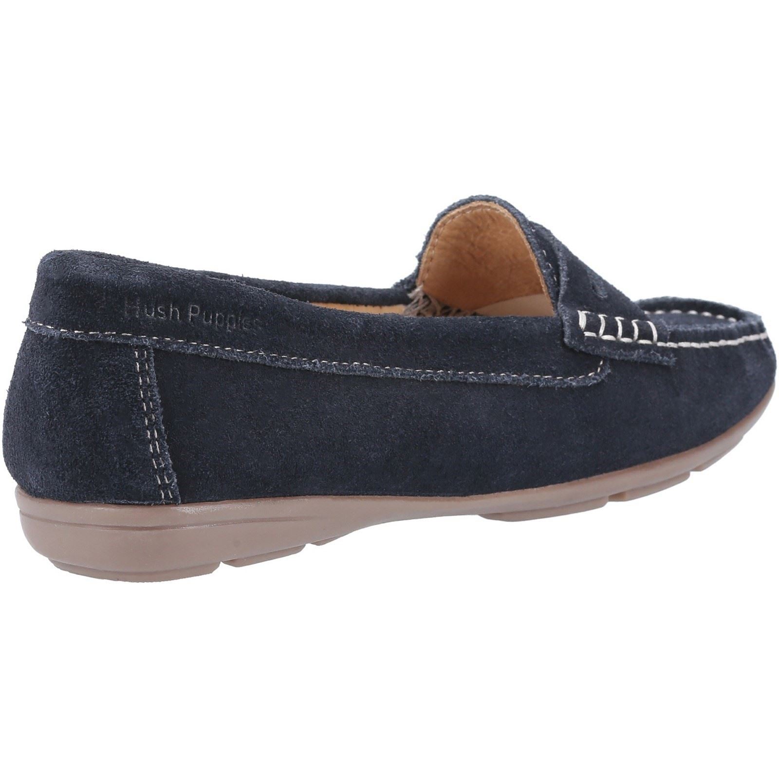 Hush Puppies Margot Slip Ons Ladies Shoes in Navy