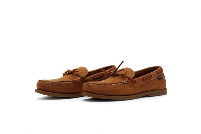 Chatham Mens Saunton G2 Deck Shoes in Walnut