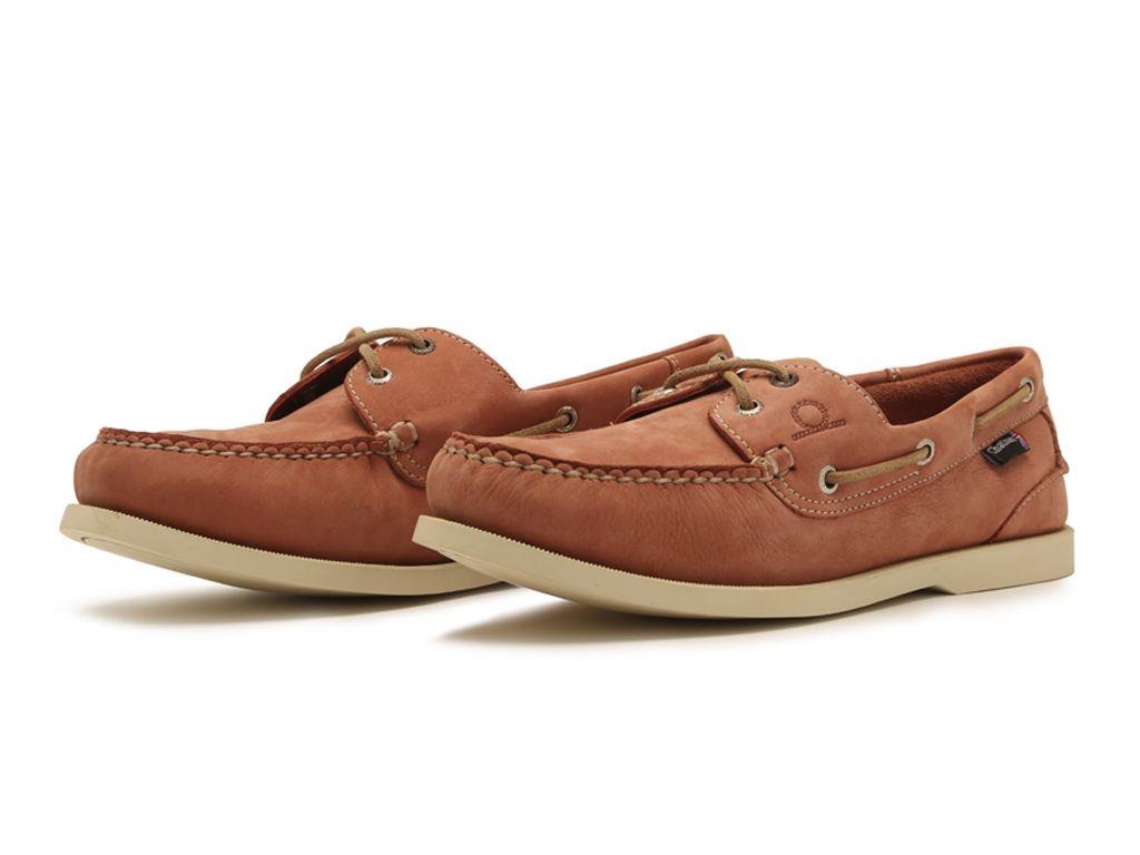 Chatham Mens Compass II G2 Desk Shoes in Terracotta