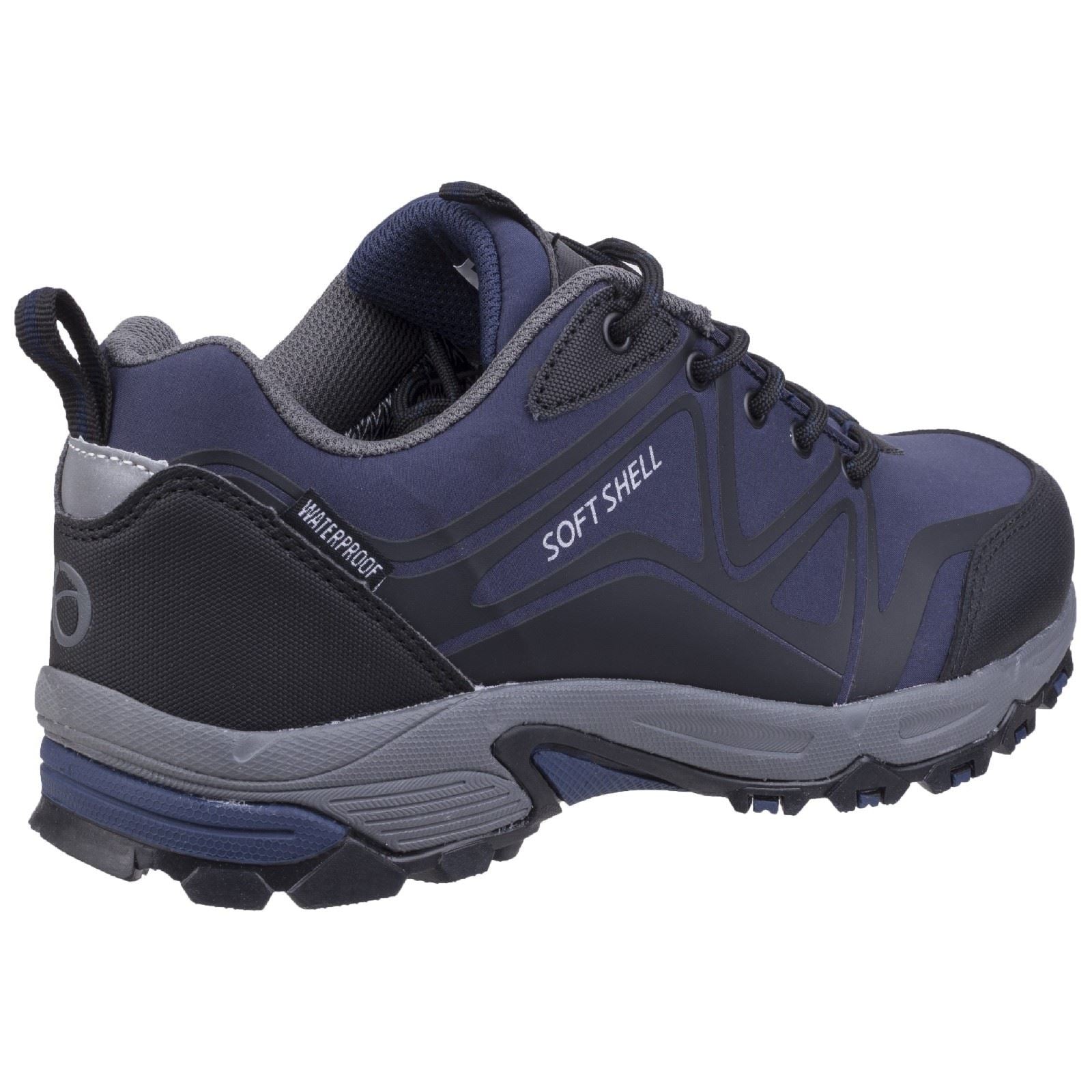 Cotswold Men Hiking Boots - Abbeydale Low Hiker in Blue/Black/Grey, 7-12