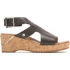 Hush Puppies Maya Wedge Sandal Ladies in Black