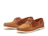 Chatham Mens Galley II Tan  Premium Leather Boat Shoes