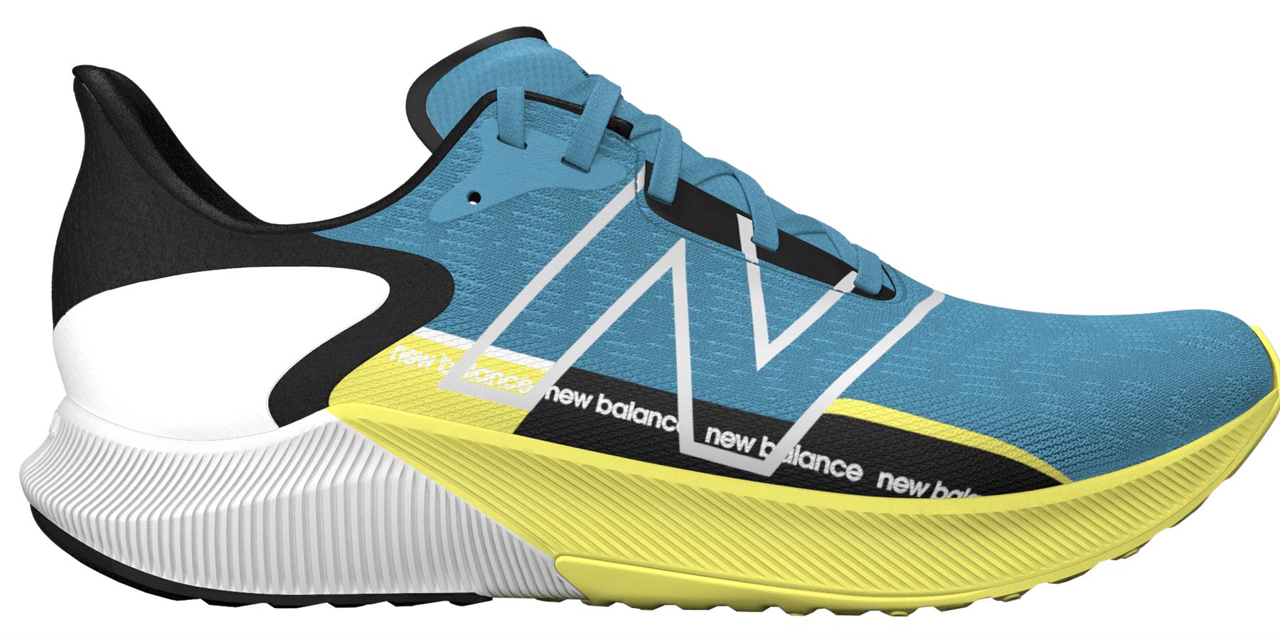 New Balance Mens EE Wide Fit MFCPRCV2 Running Trainers in Virtual sky with first light