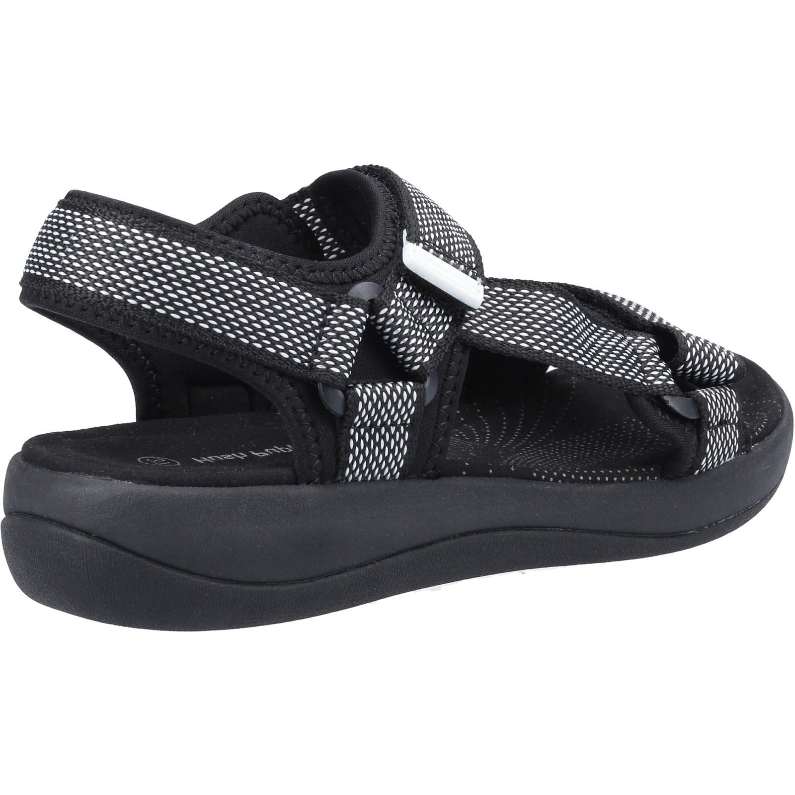 Hush Puppies Sara Quarter Strap Sandal Ladies in Black