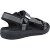 Hush Puppies Sara Quarter Strap Sandal Ladies in Black