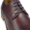 Paul O'Donnell Mens Lace Up Formal Shoe - Boston 2 Bordo Brush Off