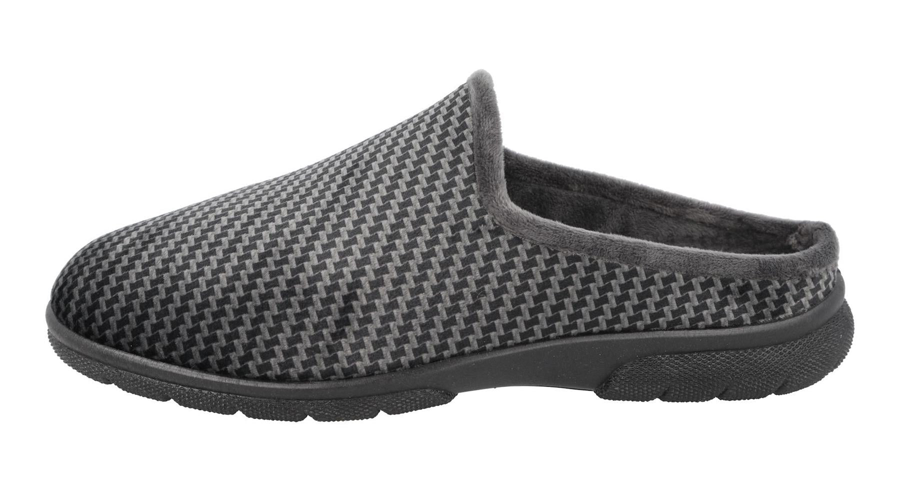 DB Shoes Men's 6V Fit Slip-On Stylish Mule in Grey, Sizes 6 to 12