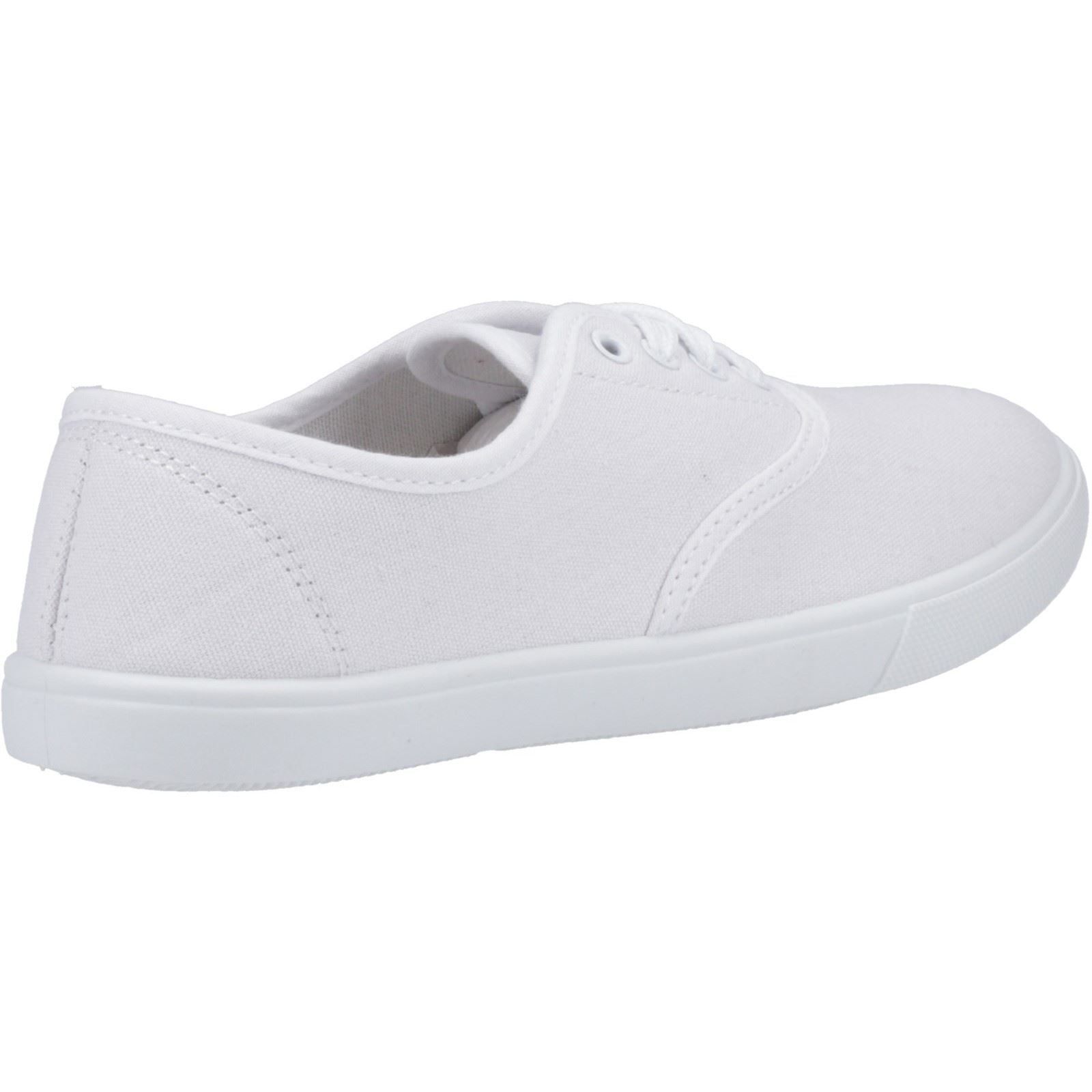 Mirak Boys Plimsolls - Morris Plims in White, 1-13