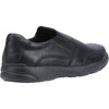 Hush Puppies Aaron Slip On Mens Shoes in Black