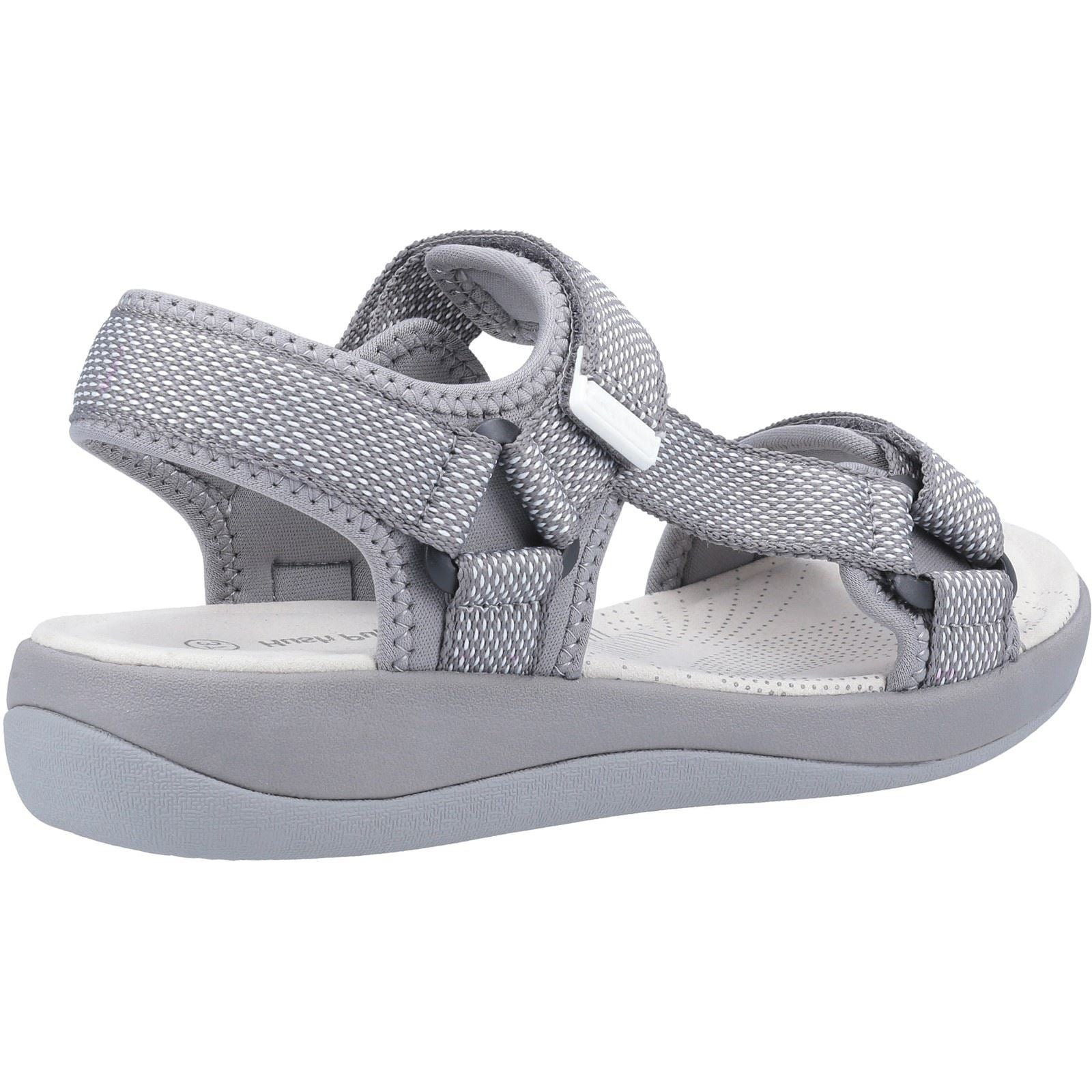 Hush Puppies Sara Quarter Strap Sandal Ladies in Grey