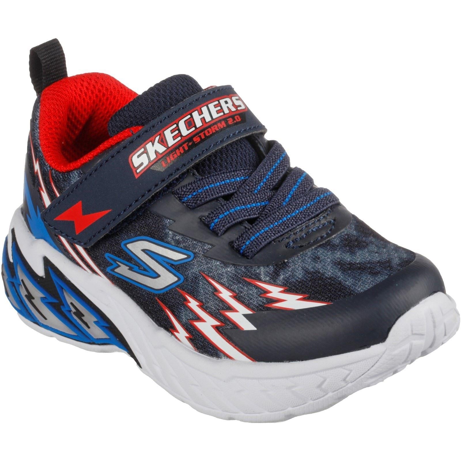 Skechers (GAR400150N) Childrens Sports Light Storm 2.0 Shoes in UK 4 to 9