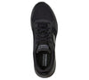 Skechers (216203WW) Men's GO WALK 6 - COMPETE Wide Width Lace-Up Sneaker in Black 8 to 15