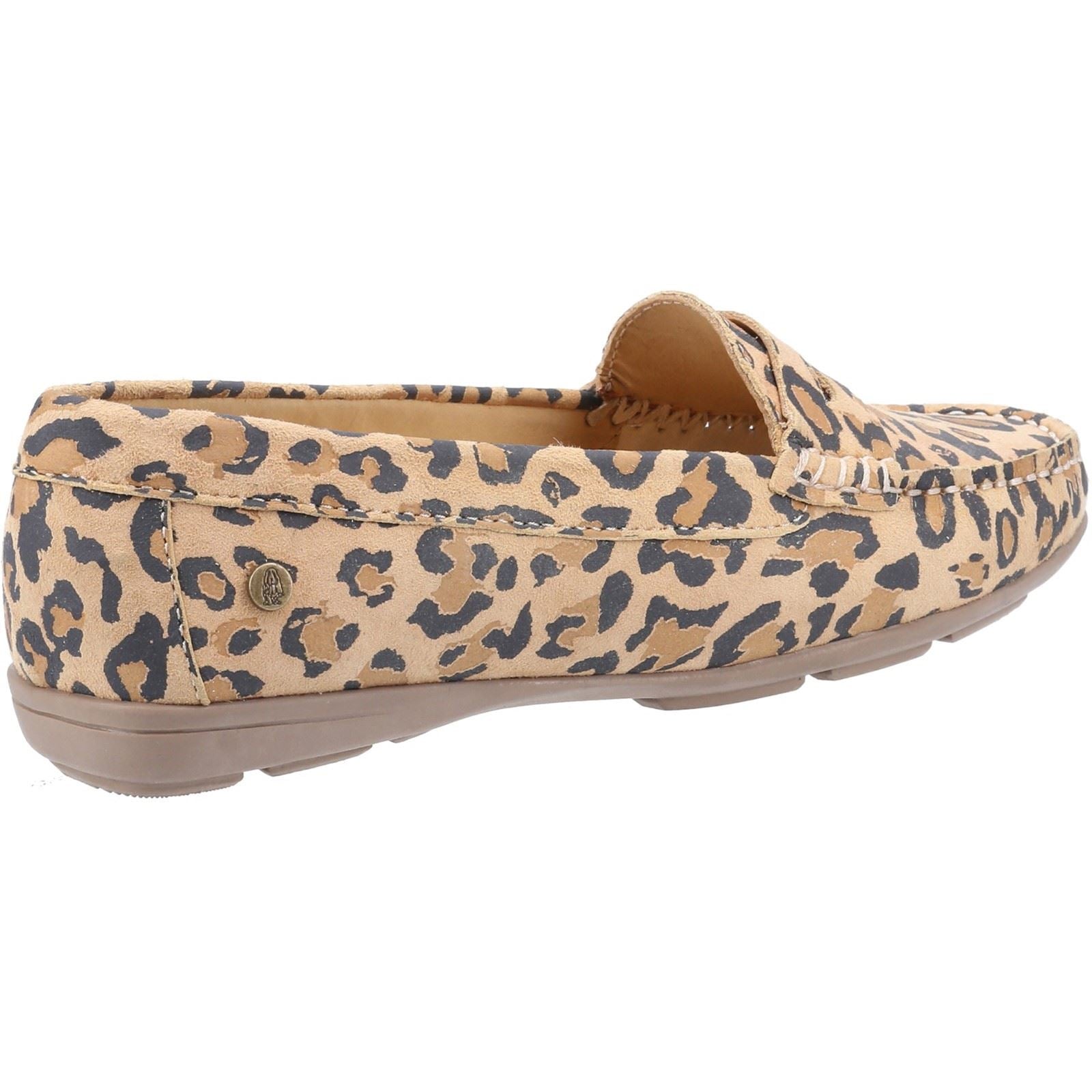 Hush Puppies Margot Slip Ons Ladies Shoes in Leopard