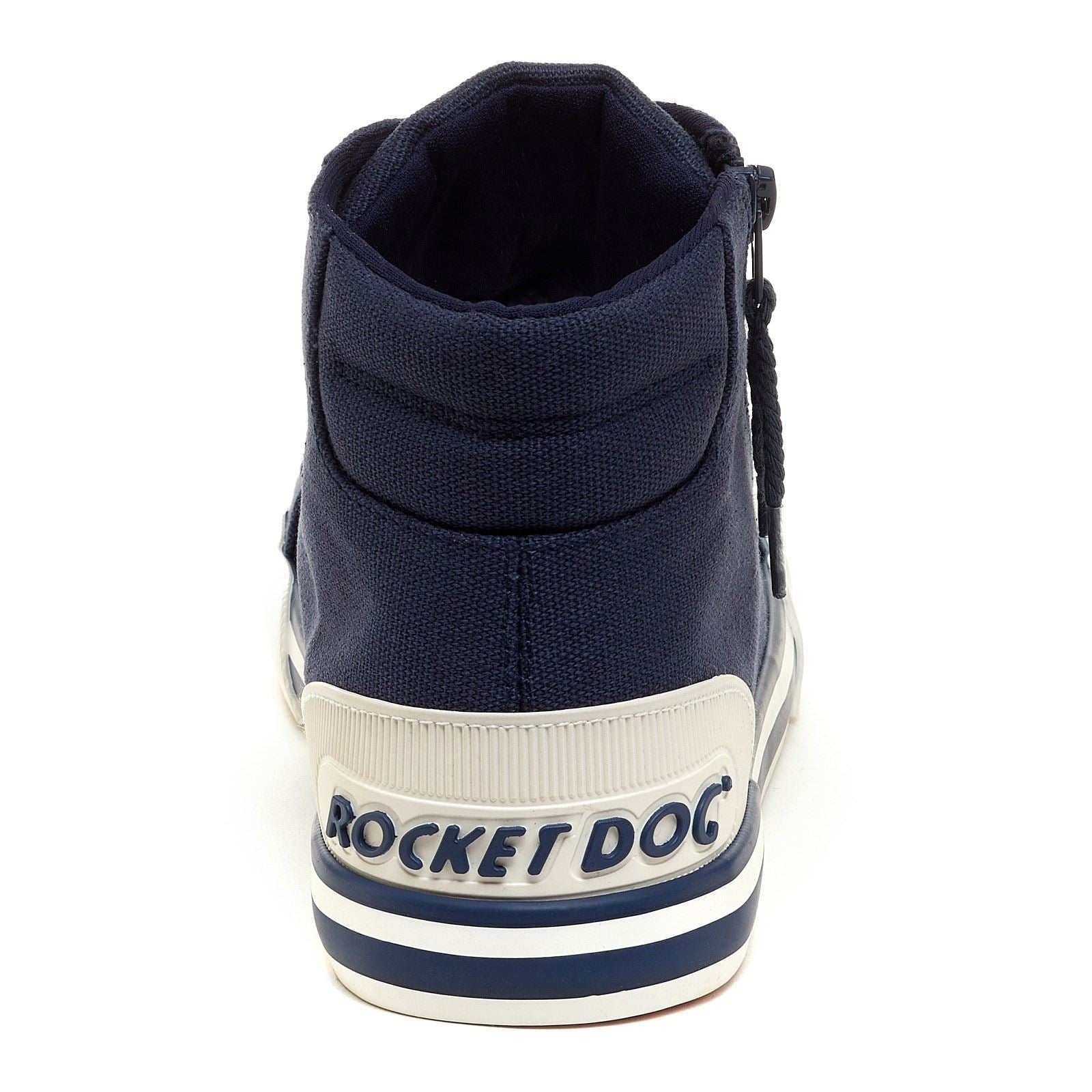 Rocket Dog Women Shoes - Jazzin Hi Canvas in Navy, Sizes 4-8