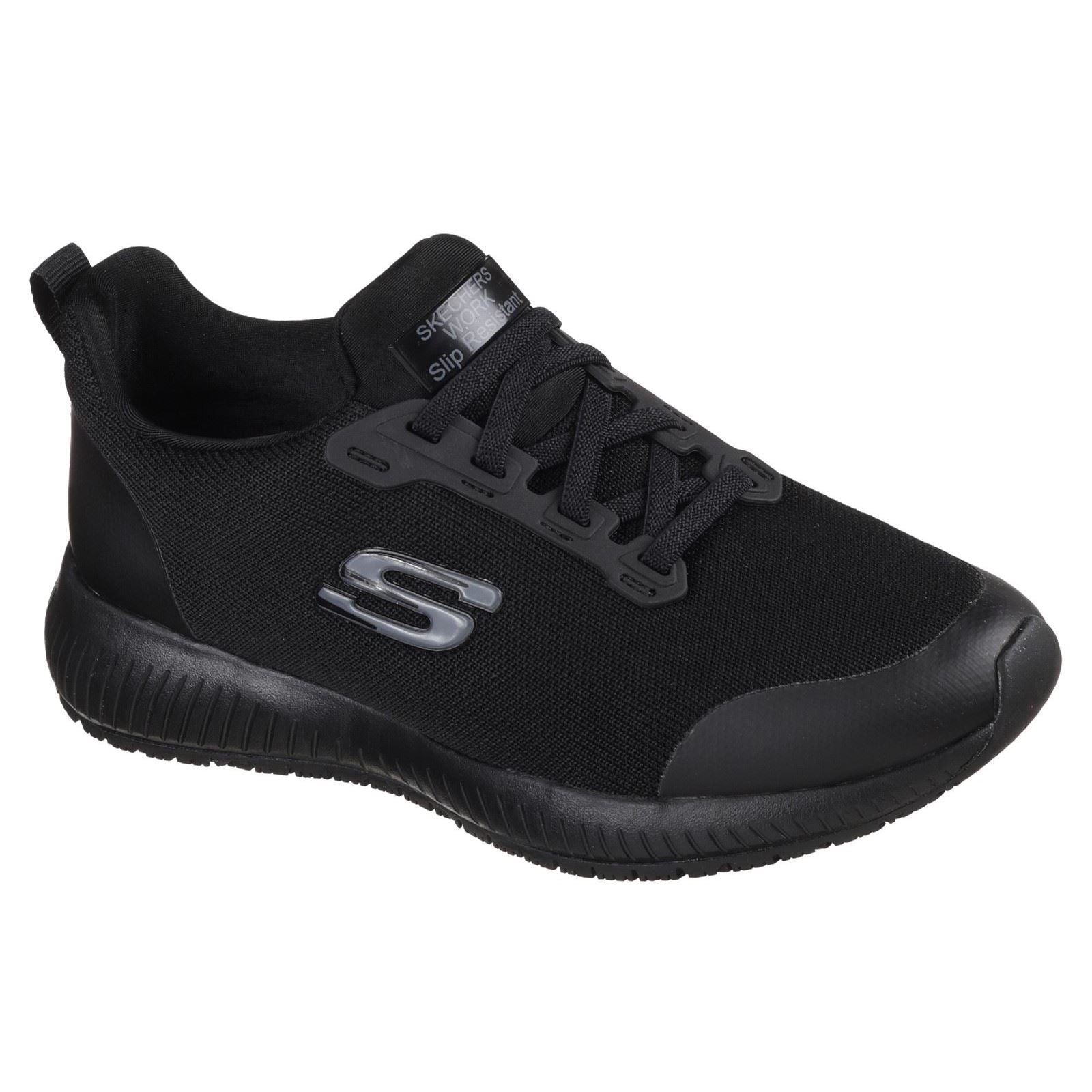 Skechers (GARSK77222EC) Ladies Squad SR in Black