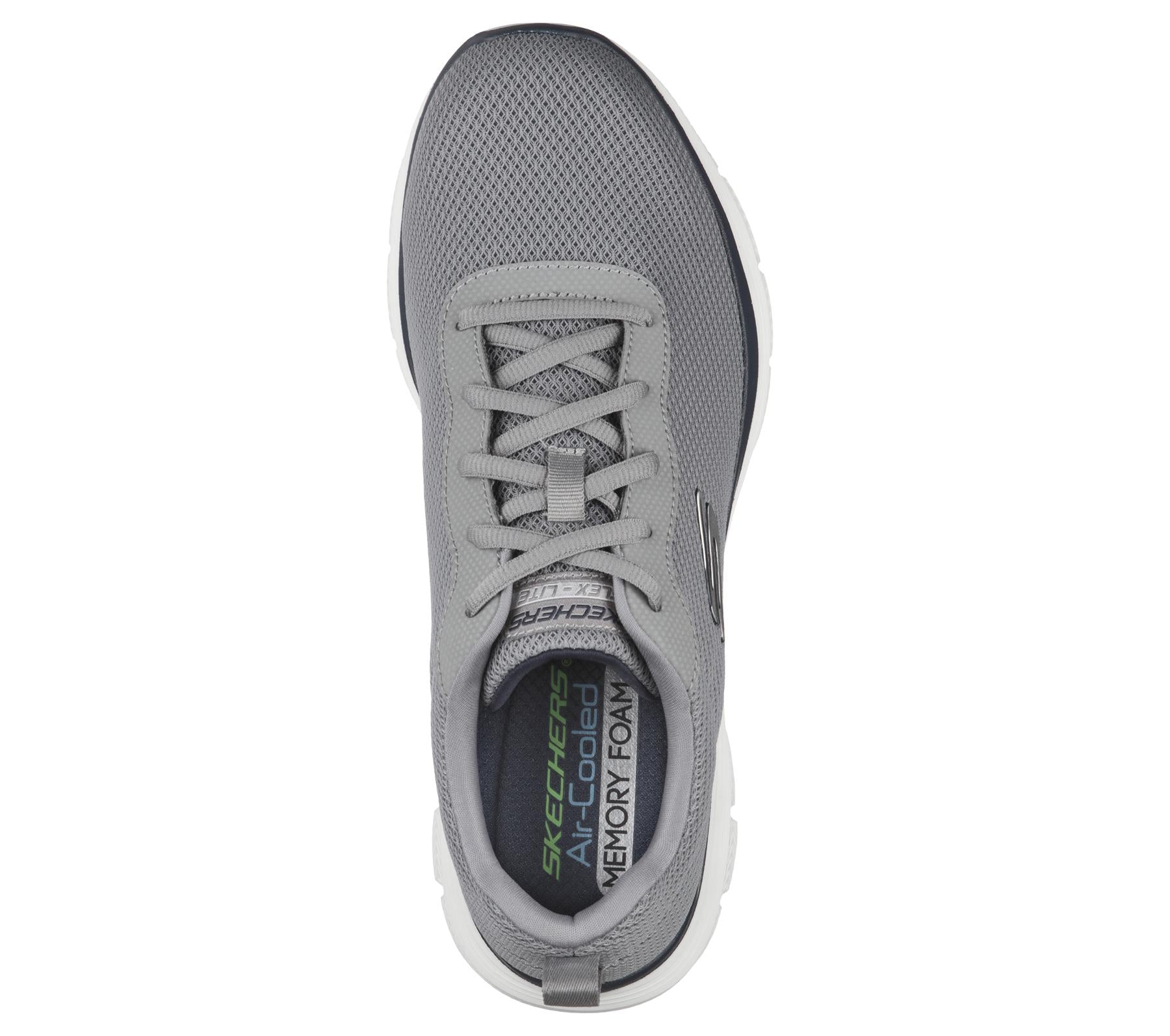 Skechers Men's Flex Advantage 4.0 Sneaker shoes in Grey/Navy in UK 6 to UK 13