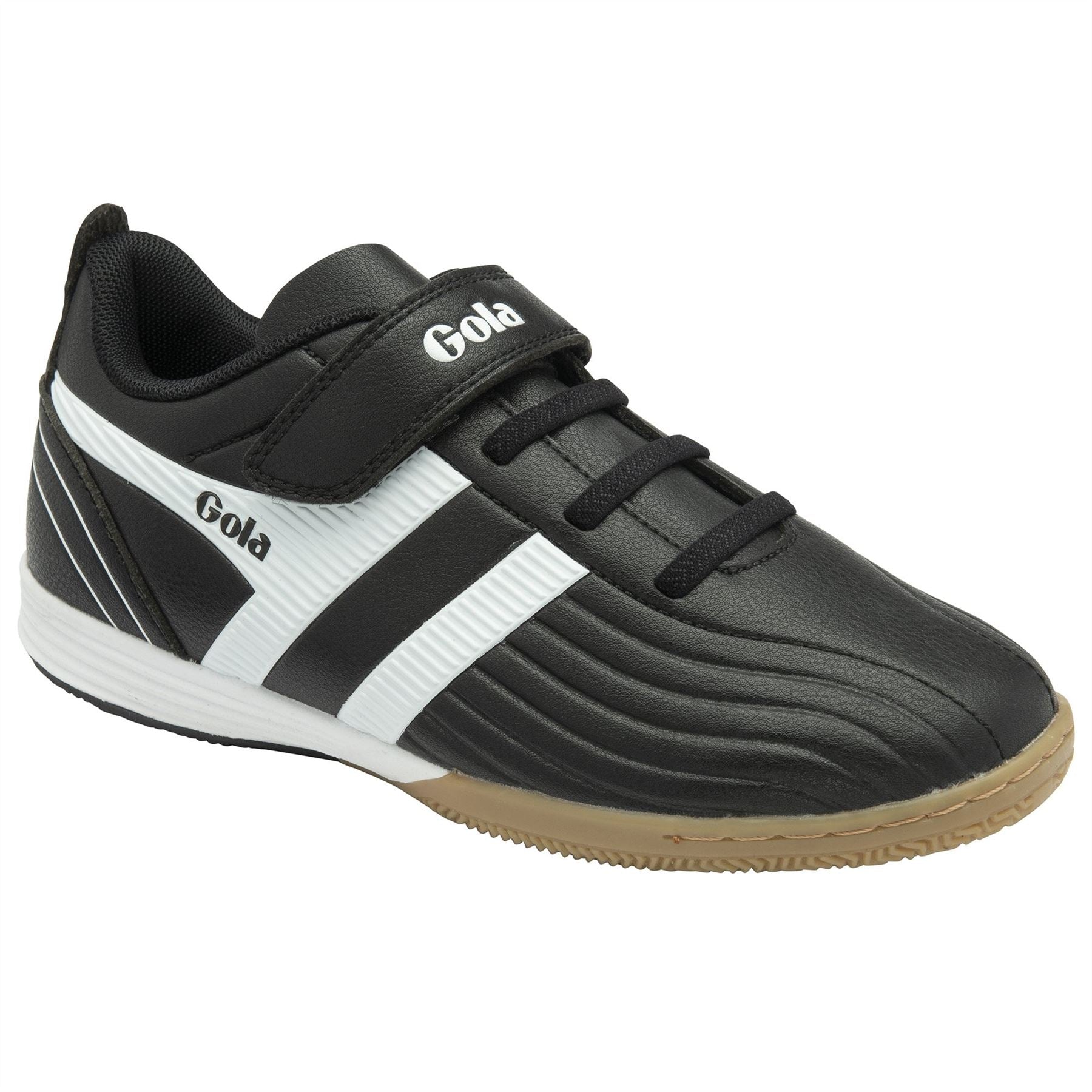 Gola Performance Infants Super Cobra TX QF Trainers for Boy's in Black/White, 8 to 13