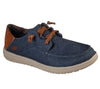 Skechers (210116) Men's Relaxed Fit: Melson - Planon Canvas Shoes in 2 Colours 8 to 13