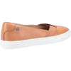 Hush Puppies Tiffany Slip Ons Ladies Shoes in Tan