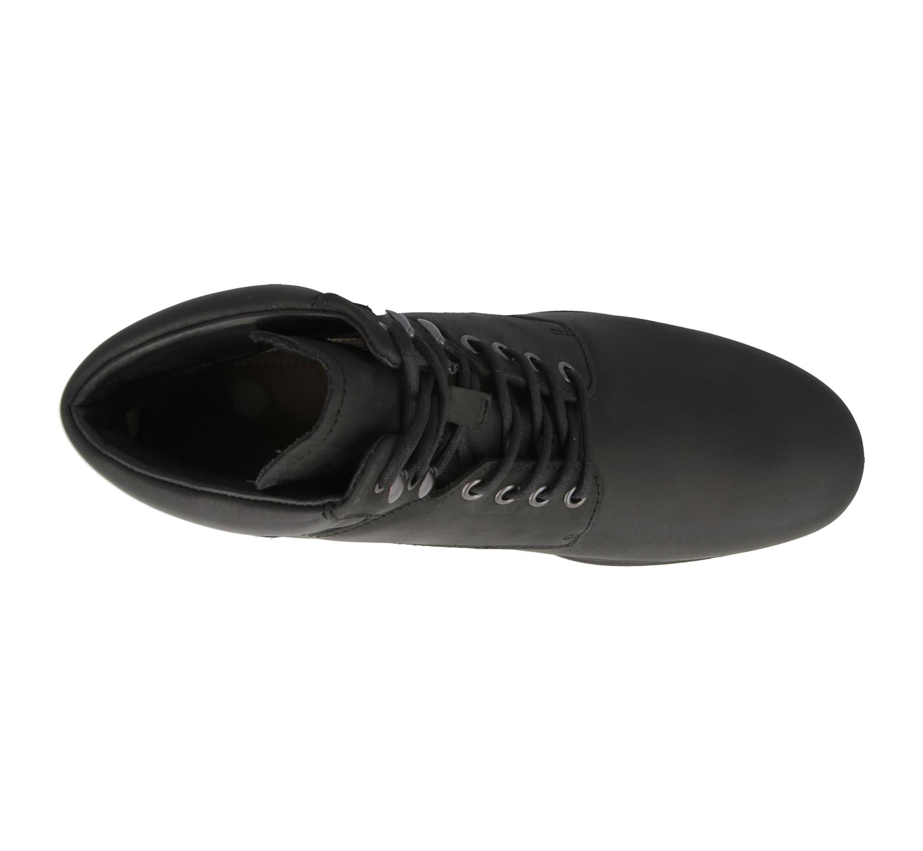 Mens (Odessa) 6V Wide Fit By Db Shoes in Black W/Proof Nubuck