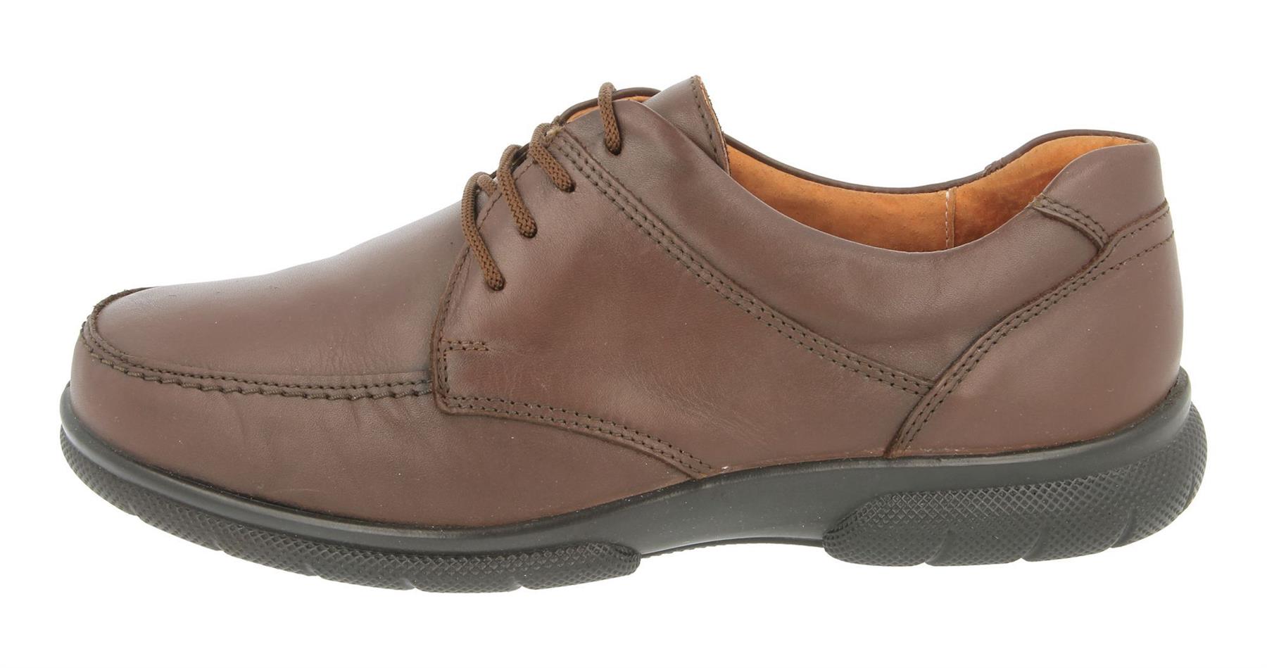 Men'S Casual Shoes (Morgan)2V Wide Fit By Db Shoes in Brown