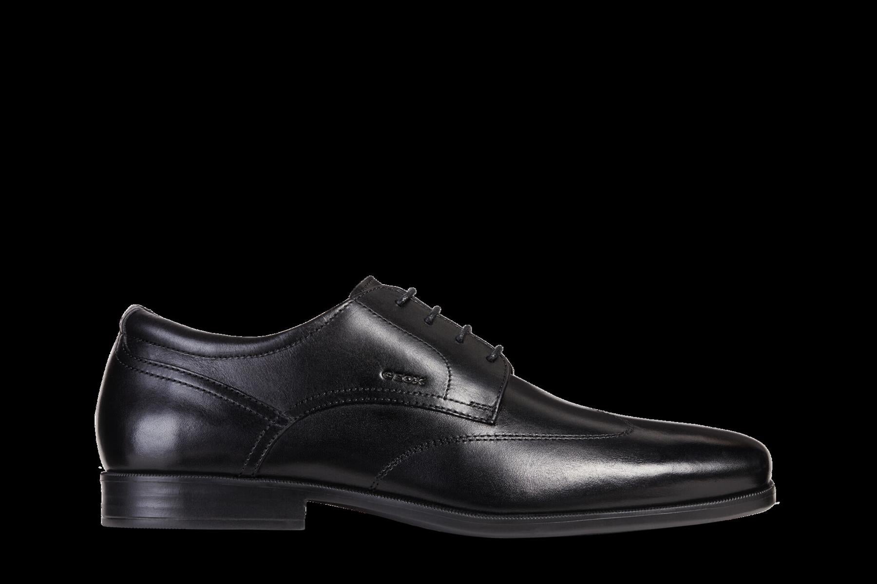 GEOX Mens Classic Versatile Formal Shoes (Calgary) in Black