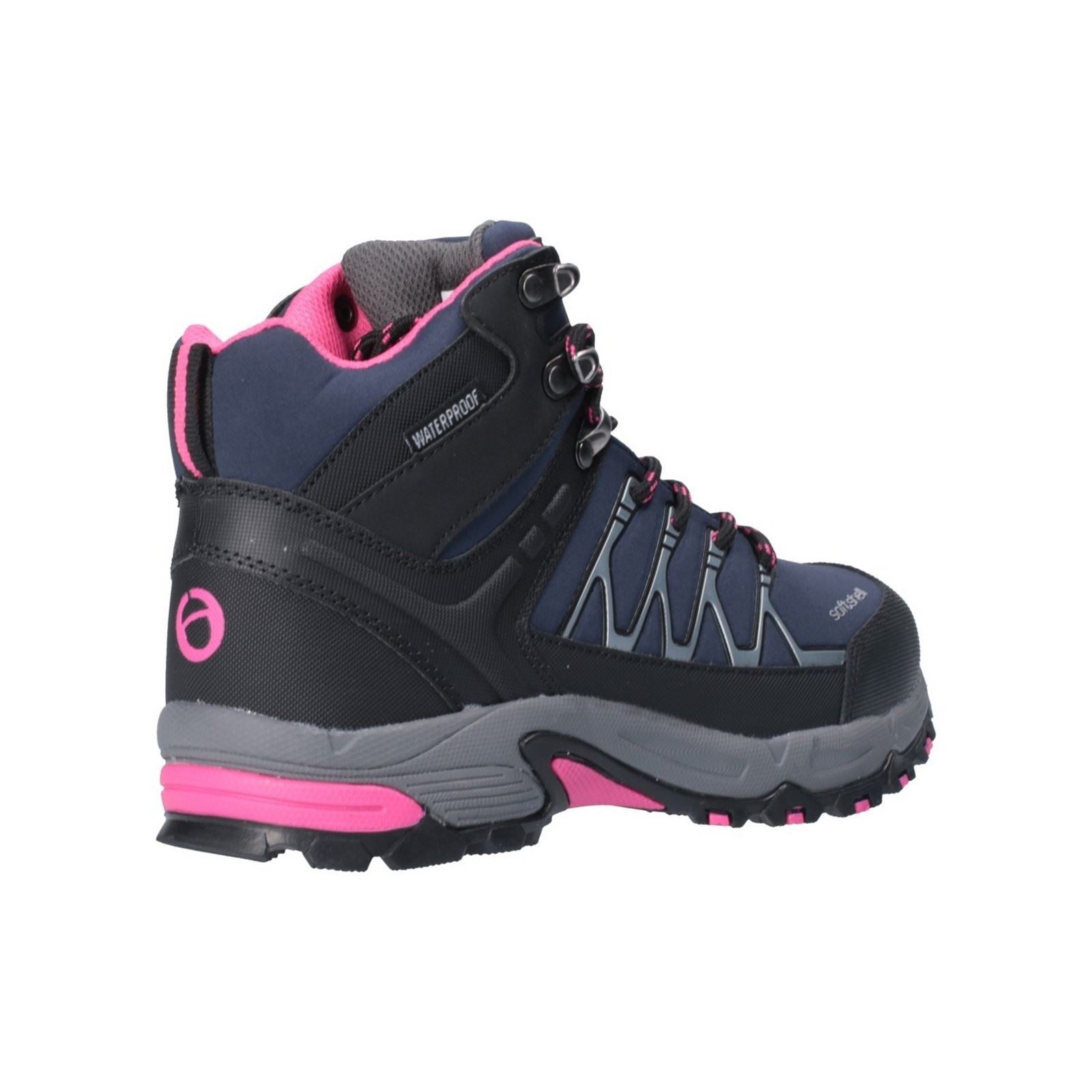 Cotswold Women Hiking Boots - Abbeydale Mid Hiker in Navy/Black/Fuchsia, 3-8