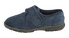 Men'S Slippers / House Shoes (Hallam)6V Wide Fit By Db Shoes in Navy