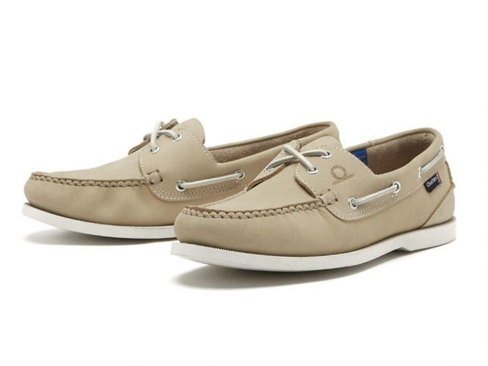 Chatham Mens Pacific II G2 Deck Shoes in Stone