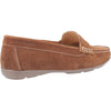 Hush Puppies Margot Slip Ons Ladies Shoes in Tan