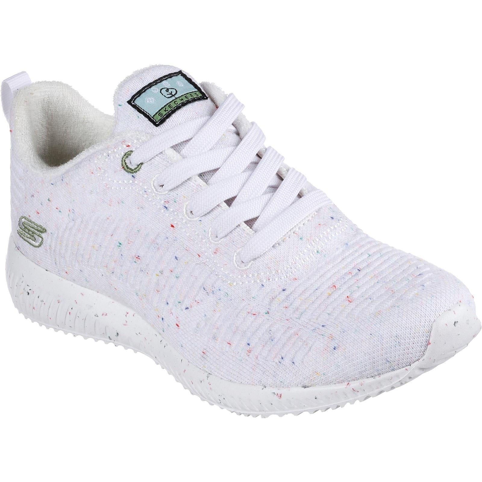 Skechers (GAR117282) Ladies Sports Bobs Squad Reclaim Life Shoes in UK 3 to 8