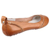 Hush Puppies Janessa Slip On Ladies Shoes in Tan