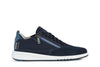 GEOX Mens Low Cut Ultra Breathable Sneakers (Aerantis) in Navy