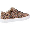 Hush Puppies Tessa Laces Ladies Shoes in Leopard