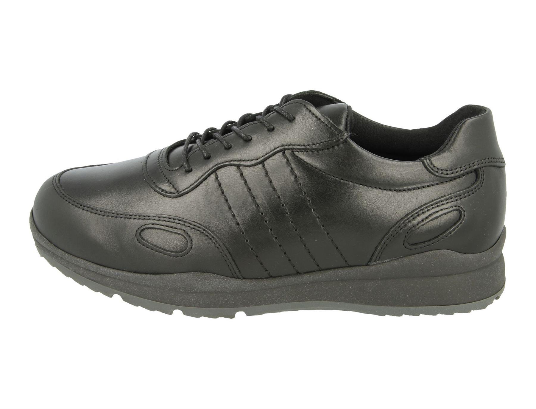 DB Shoes (87135D) Men's SEB Sporty Comfortable Casual Shoes 2V Fit in Black 9 to 14