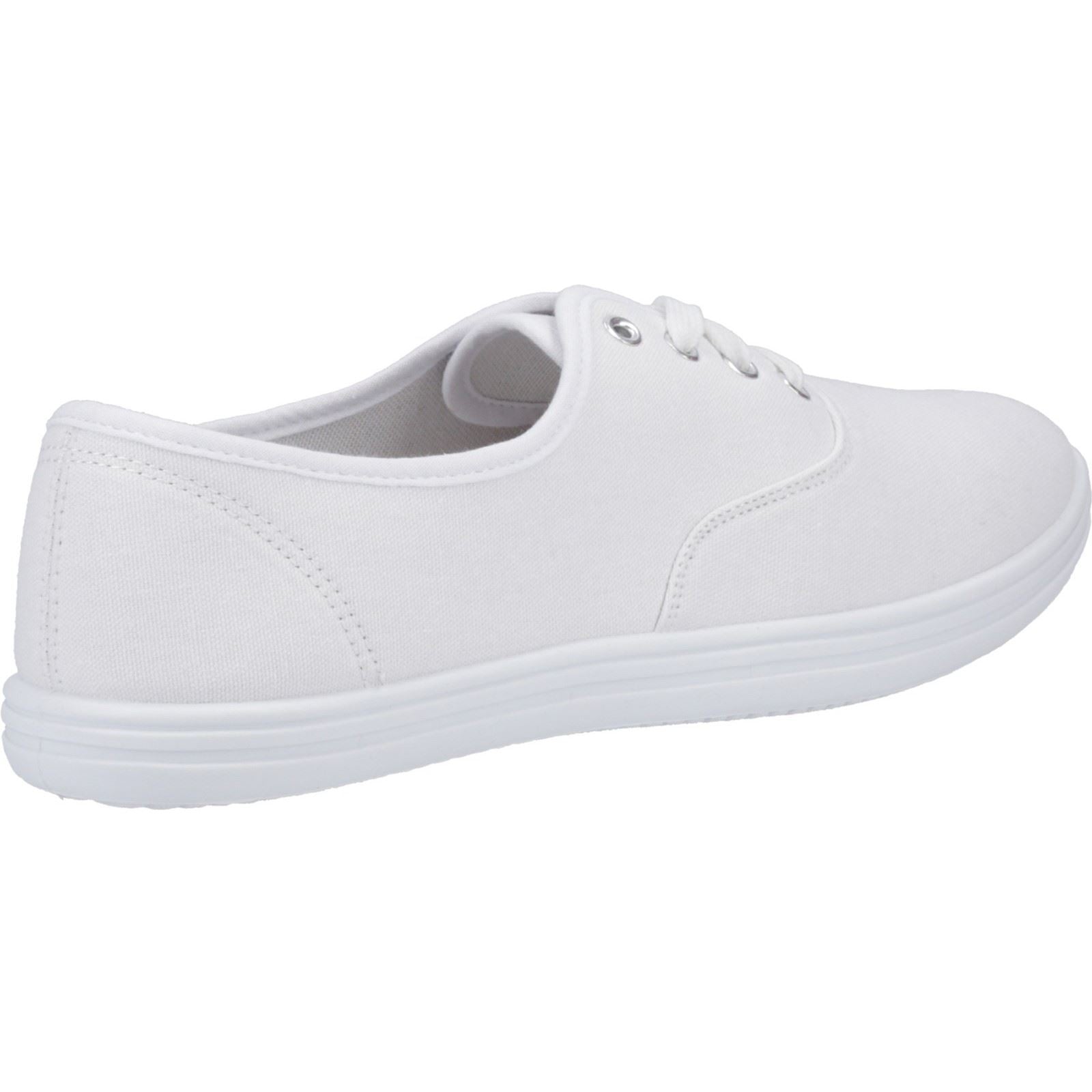 Mirak Men Plimsolls - Morris Plims in White, 6-13