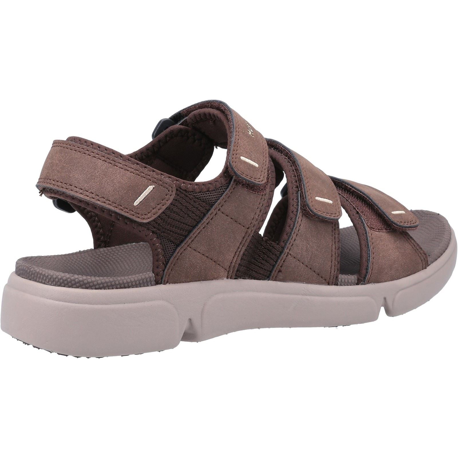 Hush Puppies Raul Multi Velcro strap Mens Summer in Brown