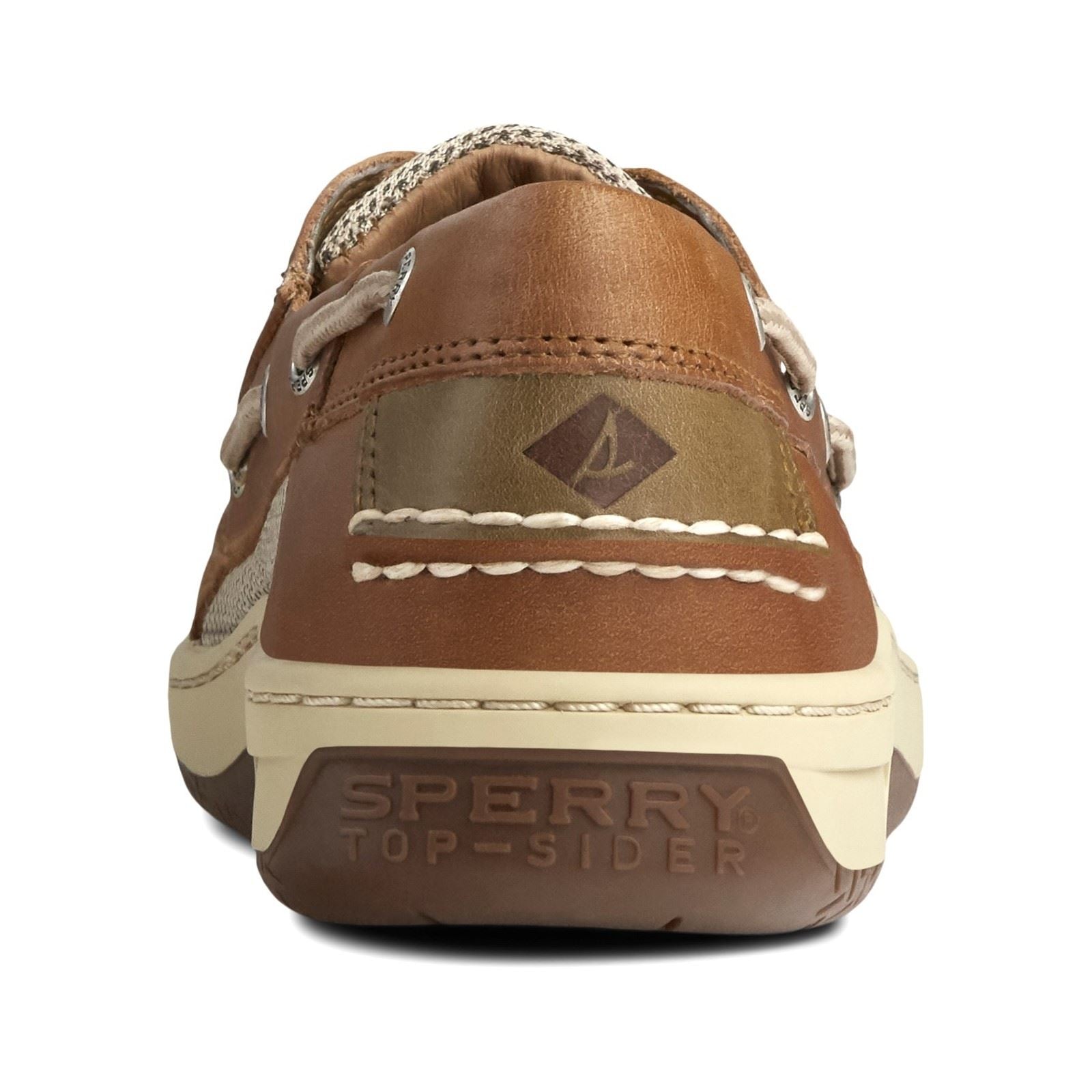 Sperry Men Classic Lace Shoes - Billfish 3-Eye Boat Shoe - Dark Tan, 6-13