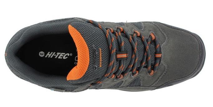 Hi Tec Bandera II Water Proof Mens Shoes in Charcoal/Graphite/Burnt Orange