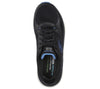 Skechers Men's Relaxed Fit D'Lux Walker - Mainstream in Black Size UK6  to UK13