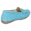 Hush Puppies Maggie Slip On Toggle Ladies Shoes in Sky Blue