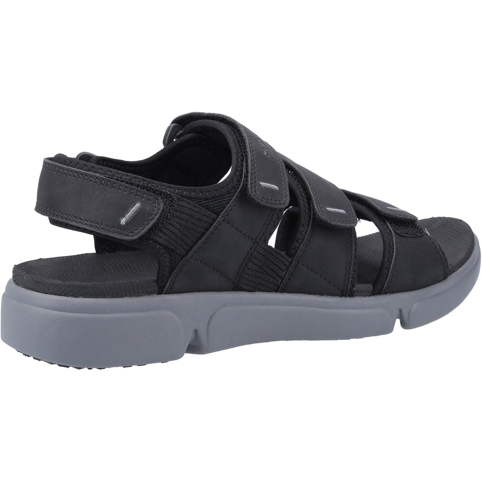 Hush Puppies Raul Multi Velcro strap Mens Summer in Black