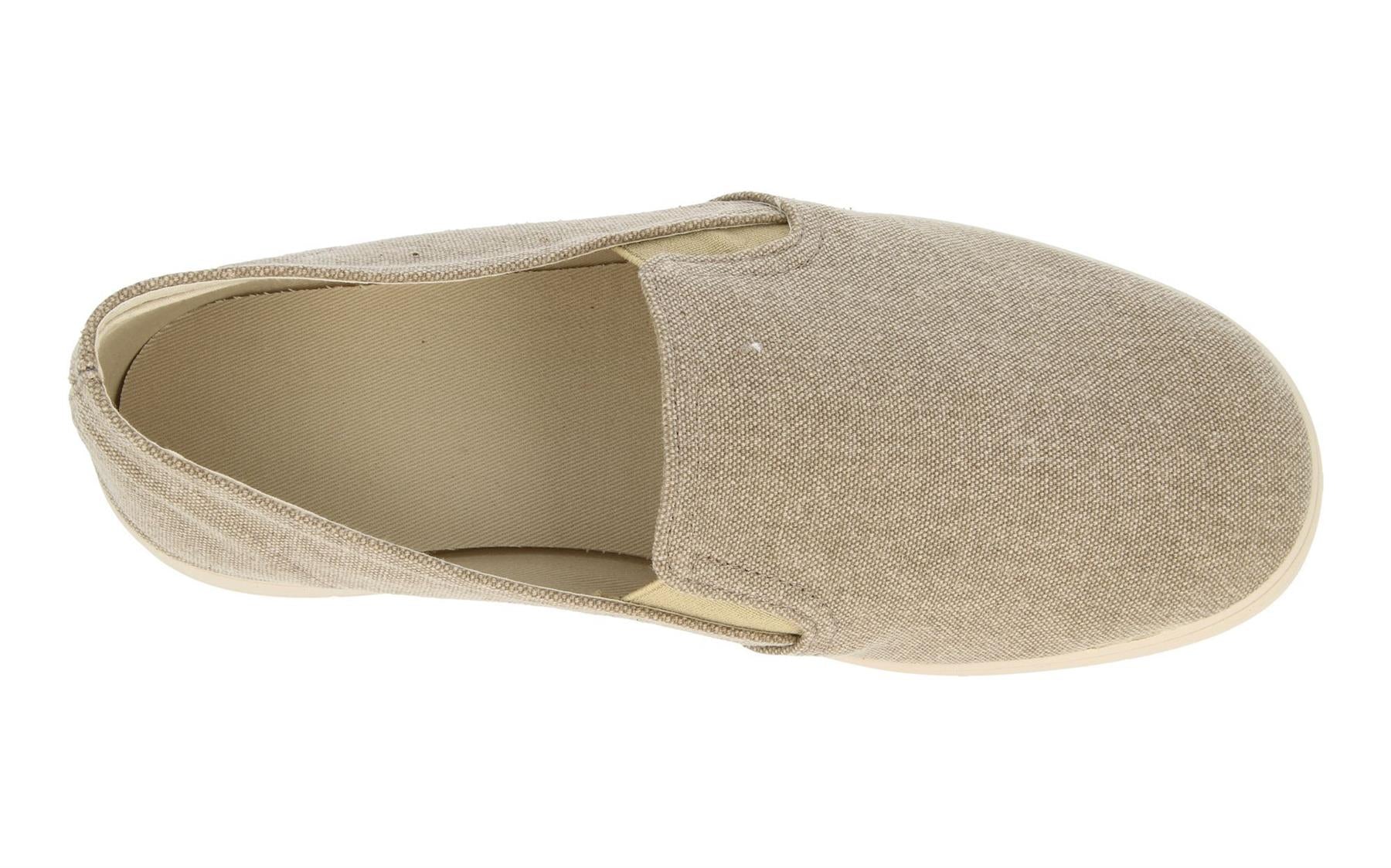 DB's Men's Extra Wide (2V Fit) Casual Slip on Shoes (Miles) in Taupe