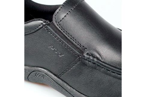 POD TOBY BLACK SLIP ON SHOES